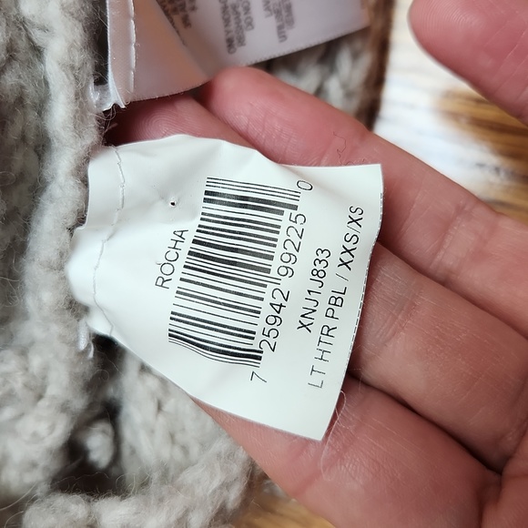 Y2K Cowl Neck Batwing Chunky Sweater BGBGMAXAZRIA - Picture 11 of 17